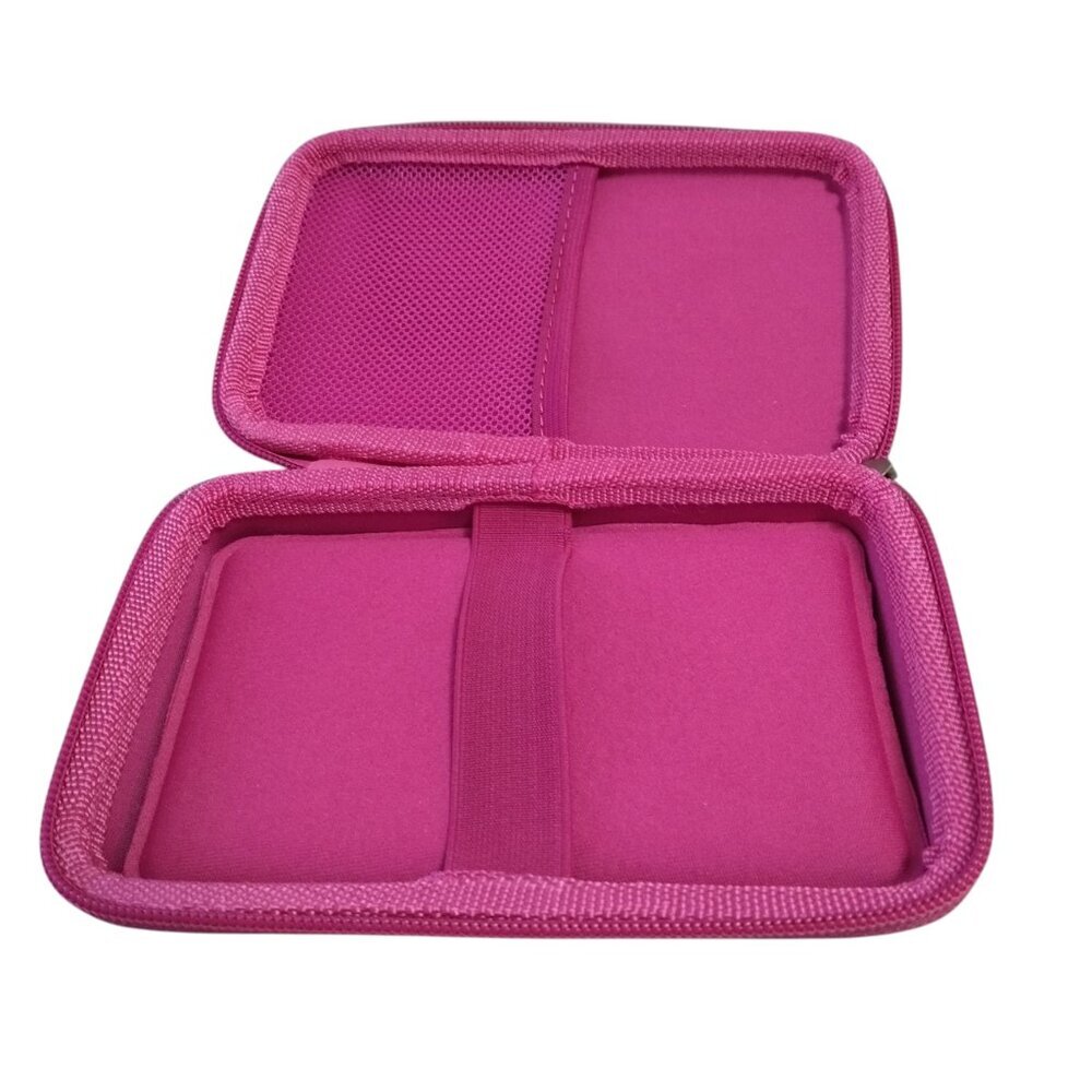 Pink Hardshell Zip Around Case Ipad/Tablet/Electronics - Picture 2 of 5